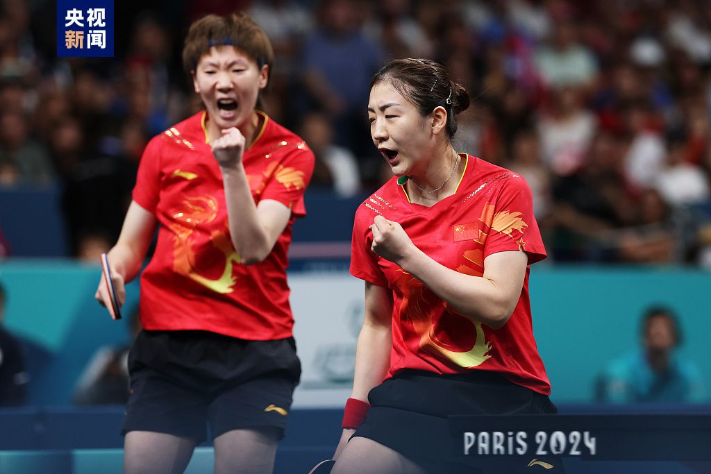 国乒女团五连冠夺金，成就本届奥运第37金与代表