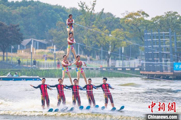宁波前湾新区杯2023年全国滑水锦标赛在浙江宁波