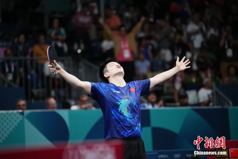 樊振东巴黎奥运四分之一决赛逆转，日媒称击败