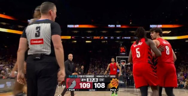 开拓者逆袭晋级季后赛 杨瀚森杰伦格林闪耀赛场