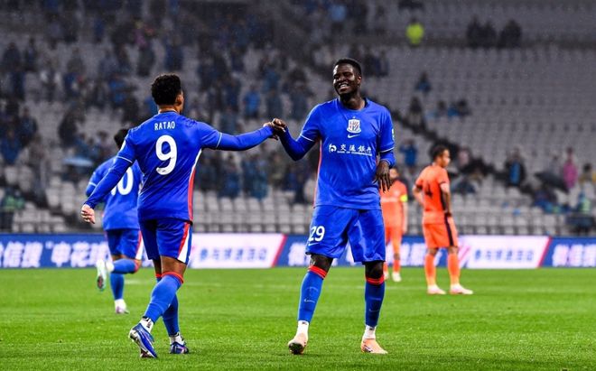 申花双星建功力克海牛 四连胜冲进积分榜第五